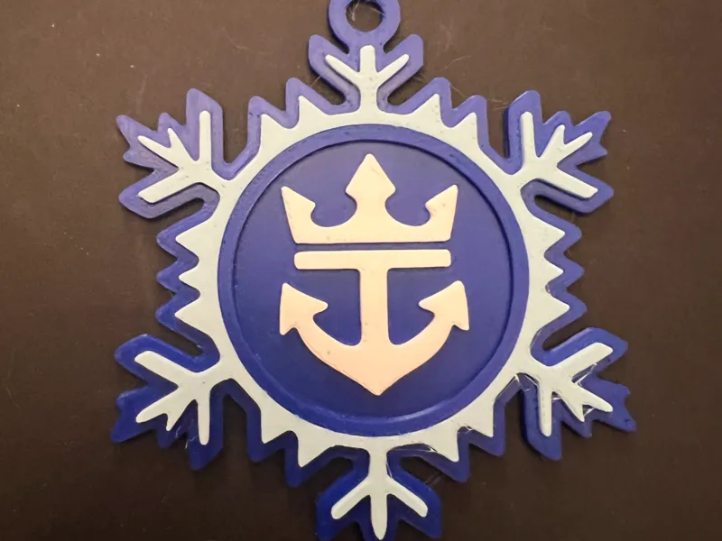 Royal Snowflake Ornament