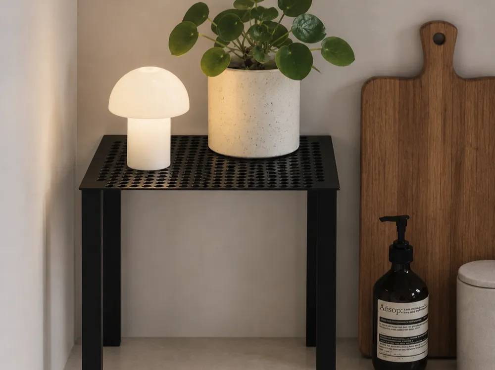 Minimalist Perforated Countertop Riser - Free 3D Print Model - MakerWorld