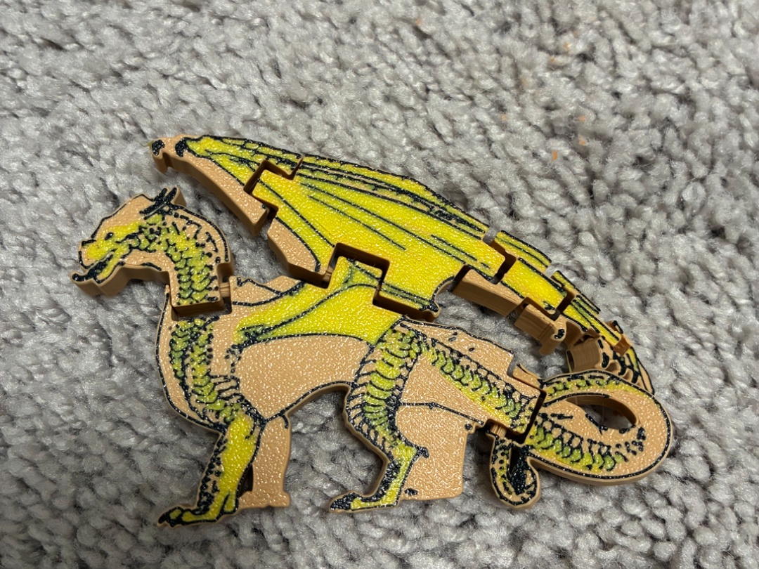 Flexi Articulated Qibli Wings of Fire