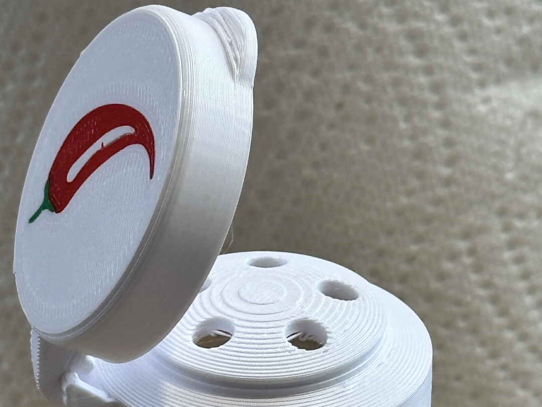 Screw-on Flip-top Spice Jar (35mm) Lid