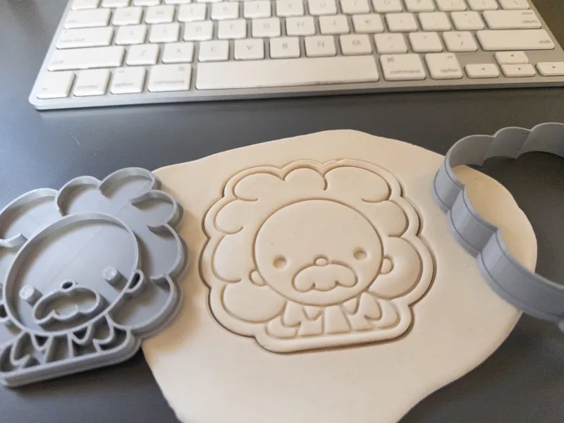 Kawaii Einstein Cookie Cutter