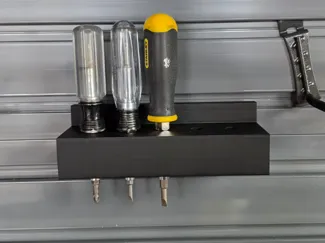 Husky Slat Wall - Fat Screwdriver Holder (Holds 5)