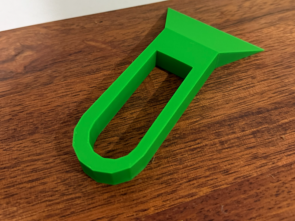 Minimalistic Bed Scraper 