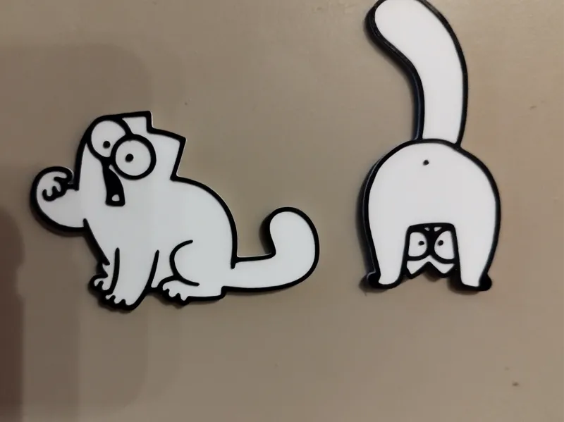 Simon’s Cat – 3D Magnet Set