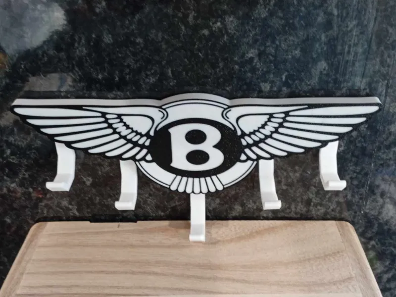 Porte clé mural Bentley