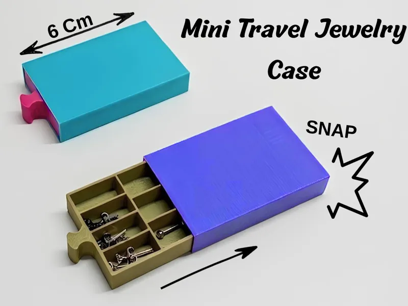 SnapPocket - Mini Travel Jewelry Case