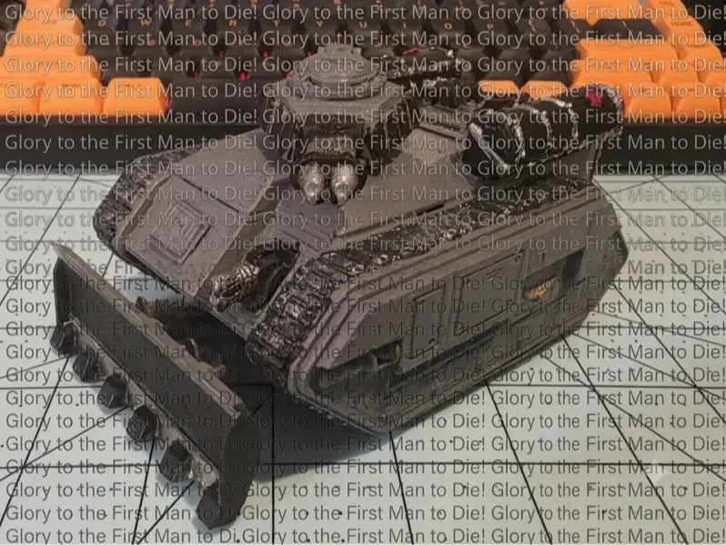 Modelo para impresión 3D: Ultra HD Canadian Hot Dog Tank. Referencia del modelo original.