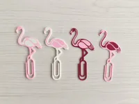 flamingo paper clips