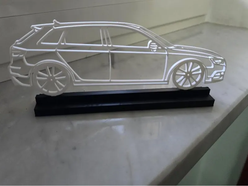 silhouette audi a3