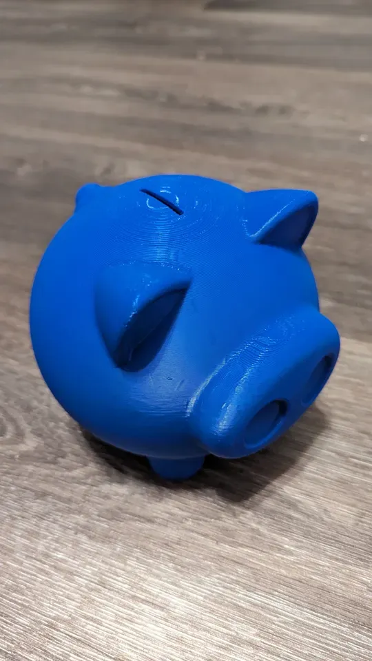 Slotted Piggy Bank (No Outlet)