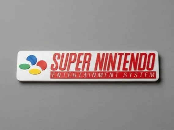 SNES Super Nintendo Logo for Wall & Acoustic Panel