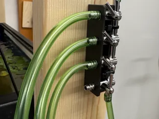 Wall-Mount SS Aquarium Air Flow Valve