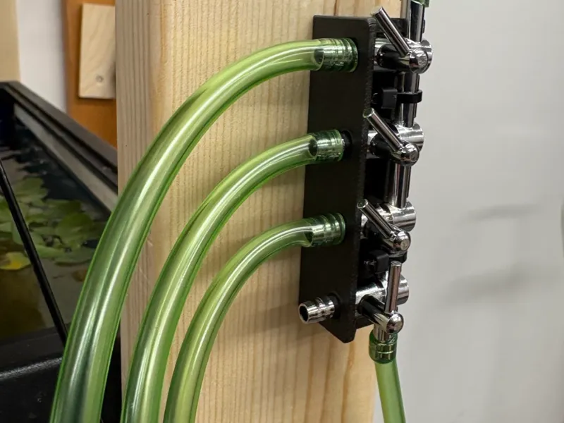 Wall-Mount SS Aquarium Air Flow Valve