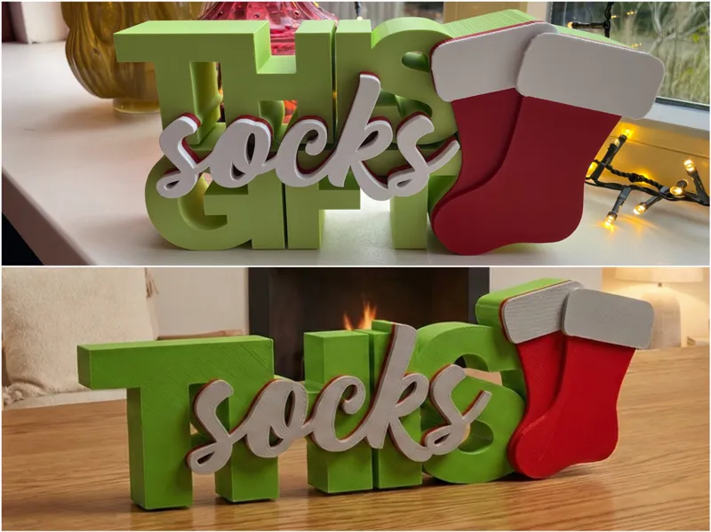 Need a last minute Christmas gift? This Gift Socks