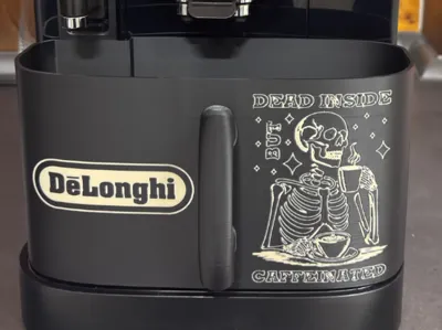 Delonghi Magnifica Evo Descaling Container big