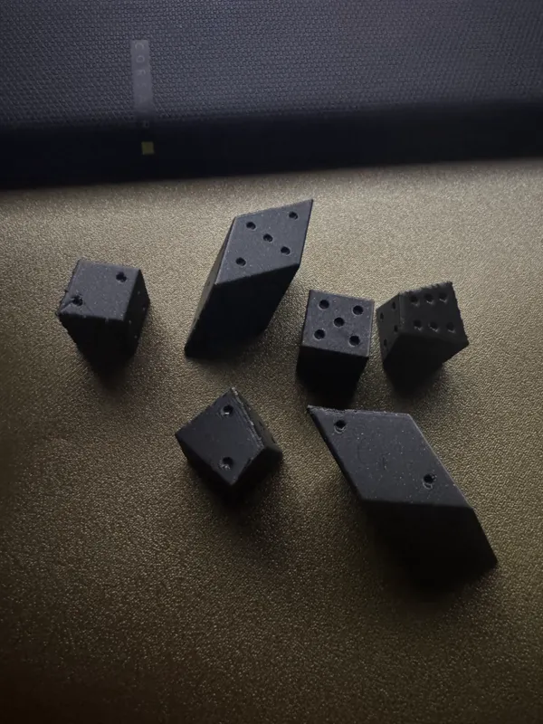 Dés obliques (Skew Dice)