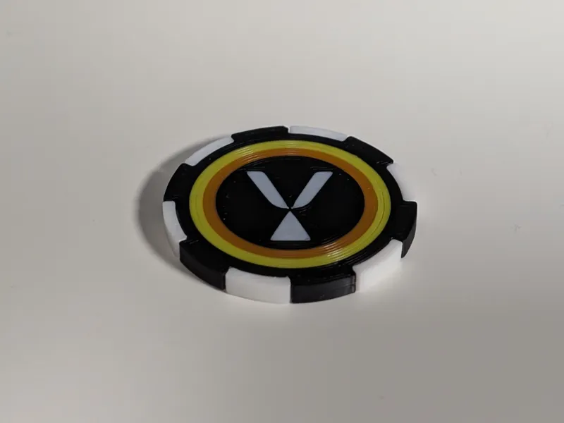 Two Part Poker Chip