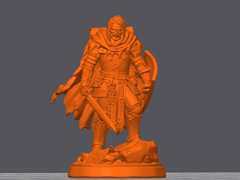 Holt the Human Paladin male