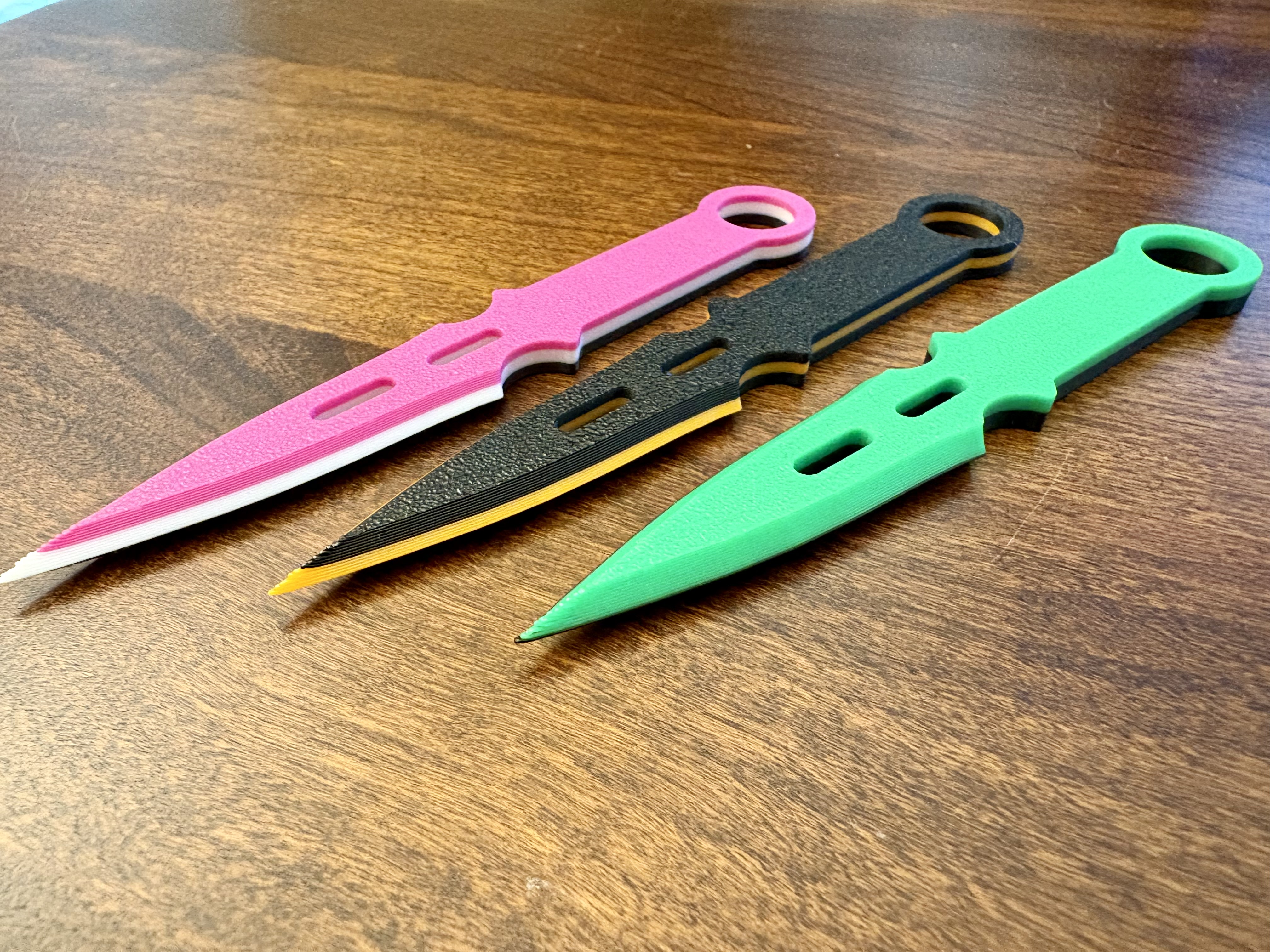 Miniatura 3 do modelo 3D Throwing Knife