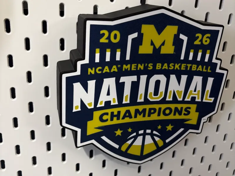 University of Michigan National Champ Light Box