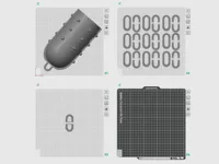0.2mm layer, 2 walls, 10% infill, tree supports