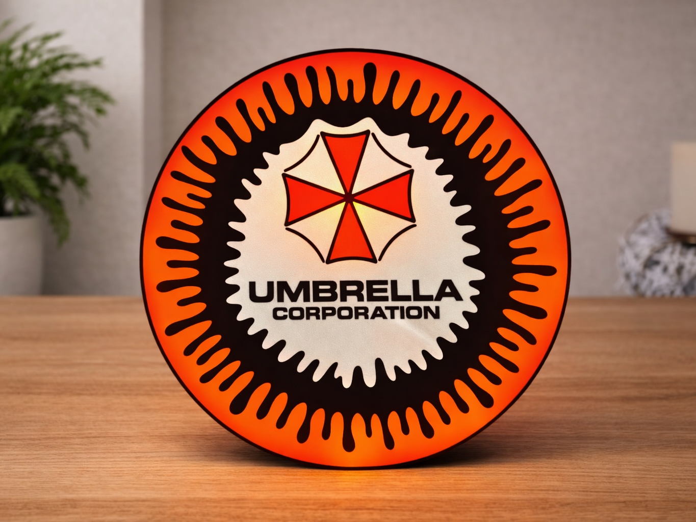 Resident Evil Umbrella Lampe