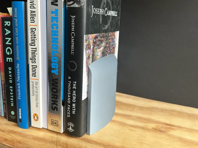 Extremely stable Bookend, Bookstand, Book support 