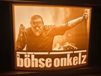 Gehäuse für Litophane (+ 2 Motive der Onkelz)