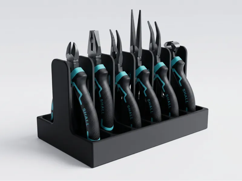 6 Jewelery Plier Rack for Table Fast Print A1 Mini
