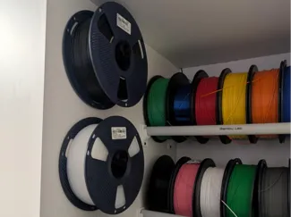 Wall filament holder, spool holder - strong