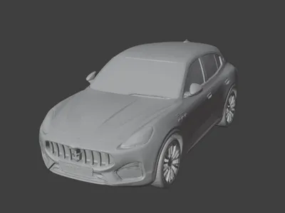 Maserati Grecale 1:64 Miniature car