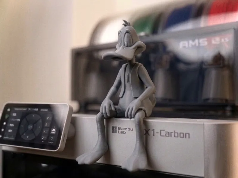 Sitting daffy Duck 