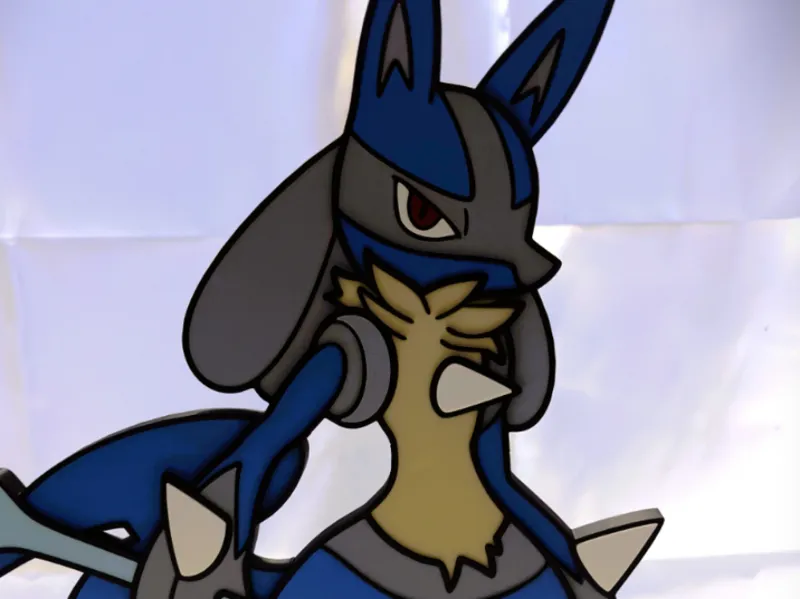 Lucario (NO AMS) Wall Art