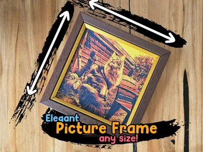 Customizable Elegant Picture Frame