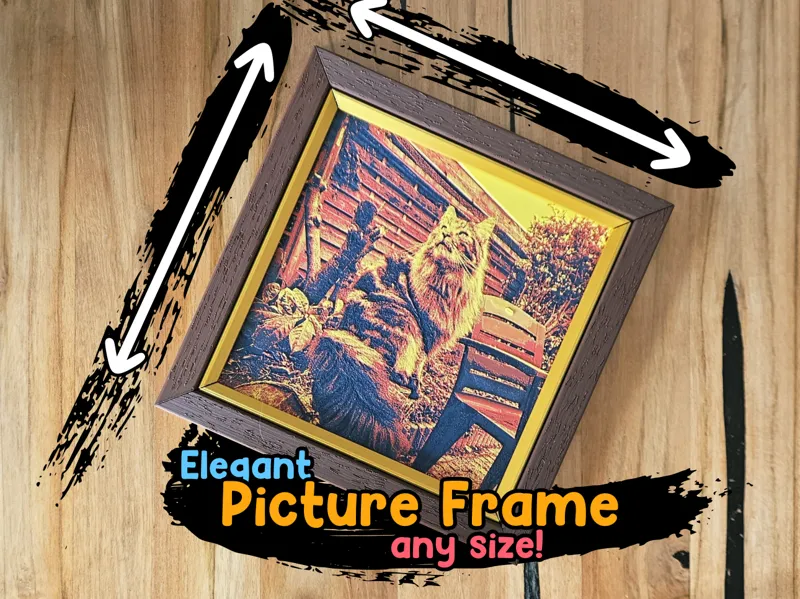 Customizable Elegant Picture Frame