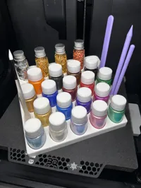 Modified profile for 30/25 mm craft/resin bottles. 6% Gyroid