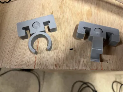 Rope Hook with rotating Tube Clip