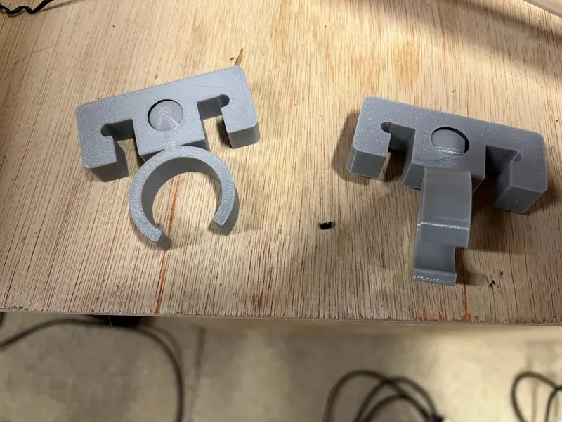 Rope Hook with rotating Tube Clip
