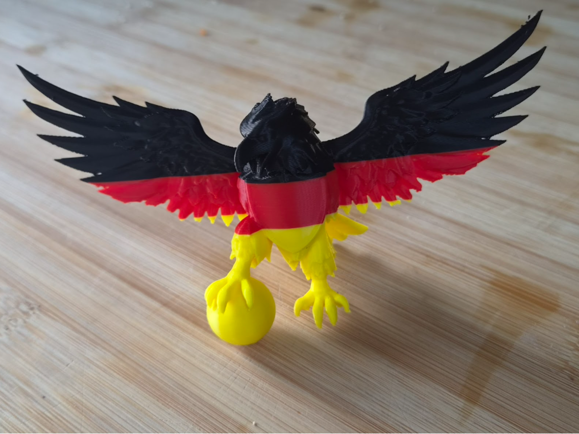 German footbal eagle world championship