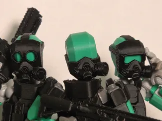 Removable Gas Mask For Dummy 13 (PMK-4)