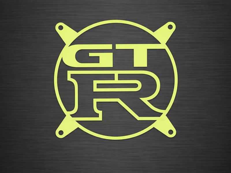 GTR Logo Fancover 120mm