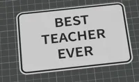 Plaque « Meilleur professeur » — photo 3