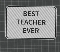 Plaque « Meilleur professeur » — photo 5