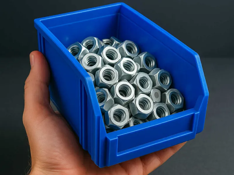Stackable Parts Storage Bin - 150x100x80mm