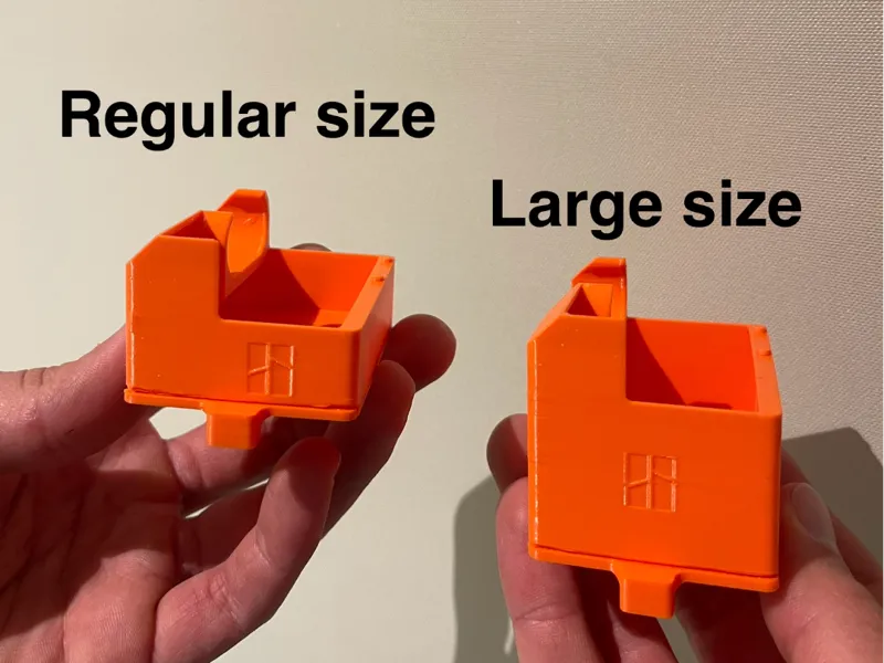 Poop Bin v4 *Larger size* - Easy Support removal