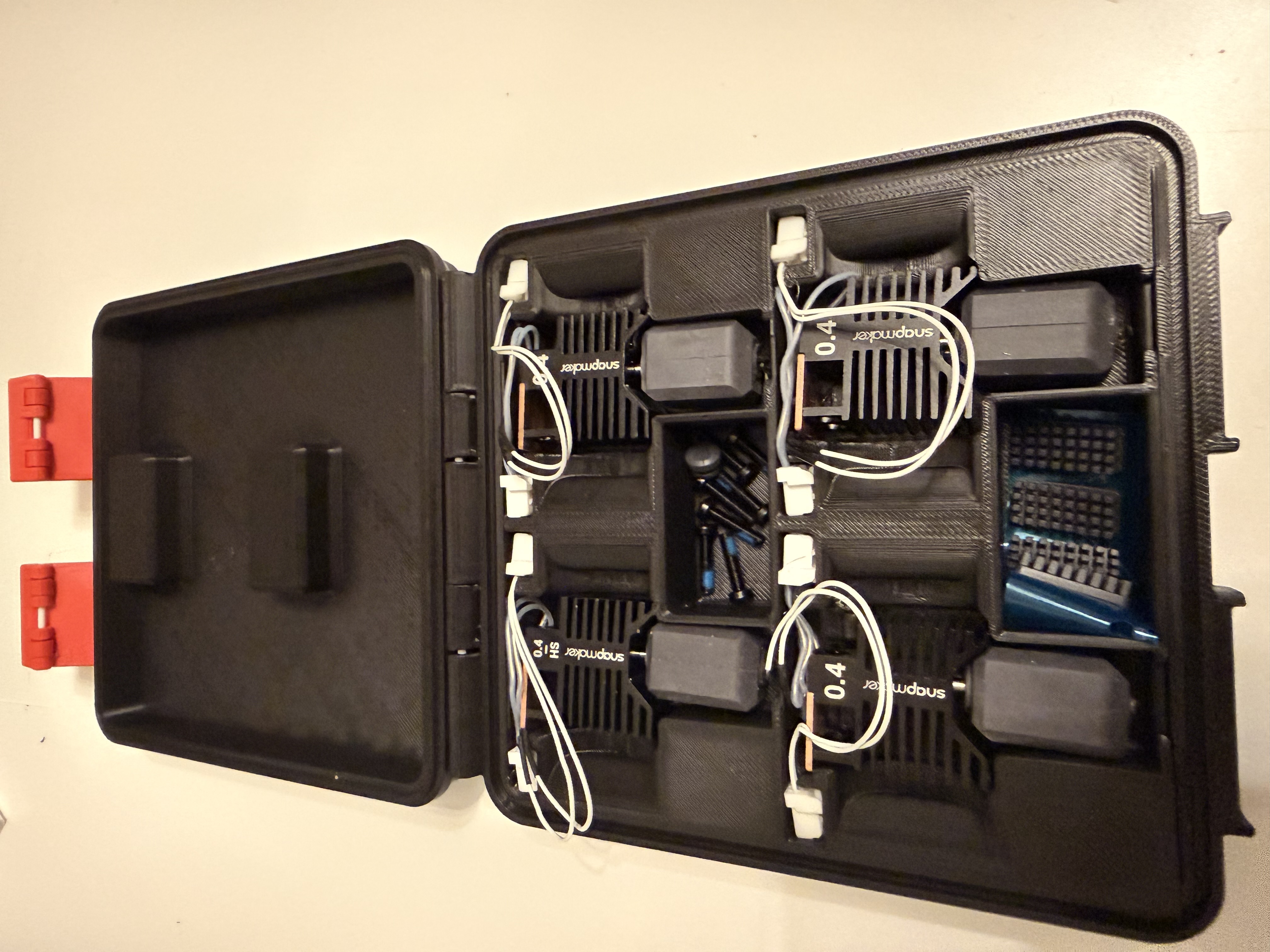 Miniatura 2 do modelo 3D Snapmaker U1 4-Nozzle Storage Case