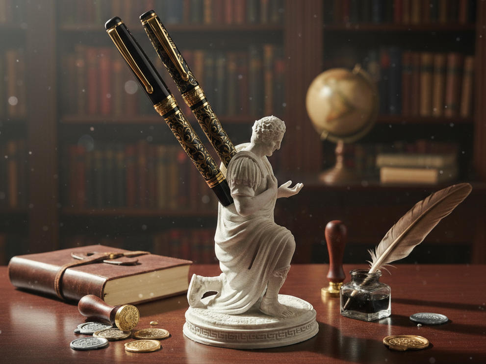 Julius Caesar Pen Holder