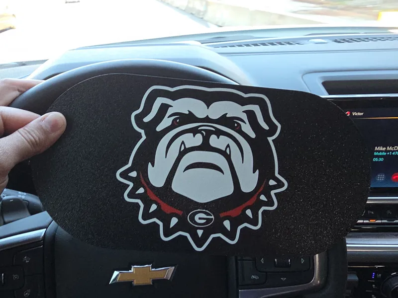 Georgia Bulldogs Car tag