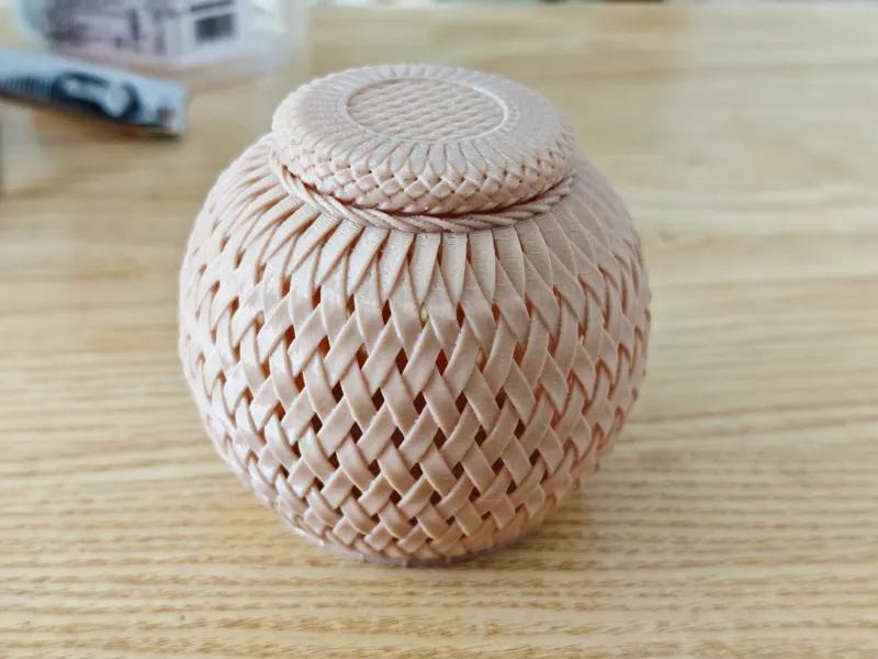 编织罐子