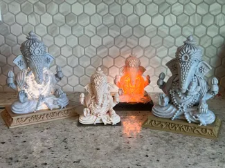 Lord Ganesh Statue - V2 - The Lamp Version